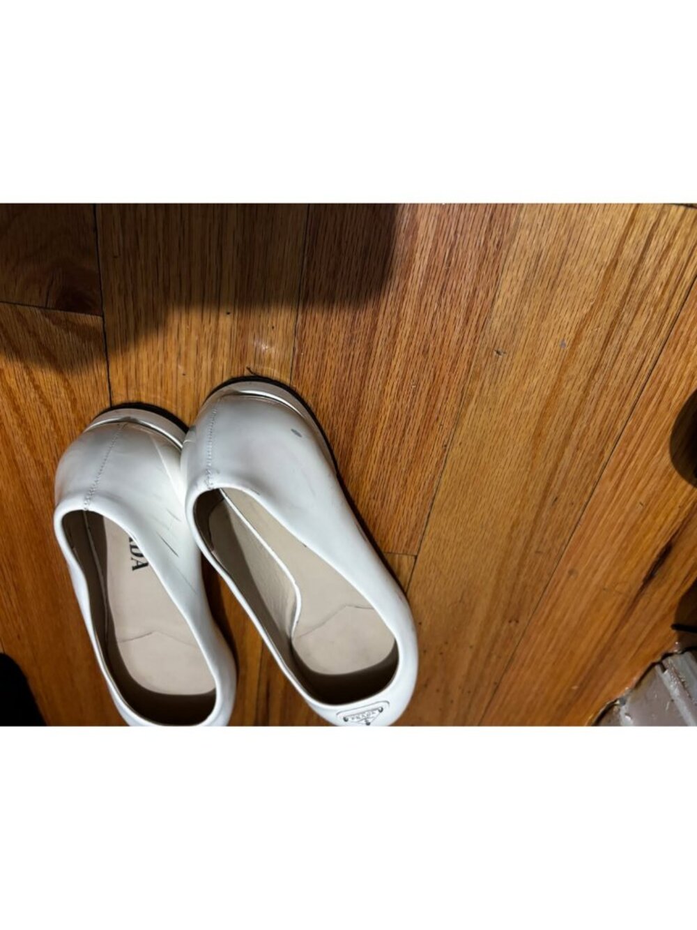 Prada white womans pump size 37.5 - Picture 5 of 9